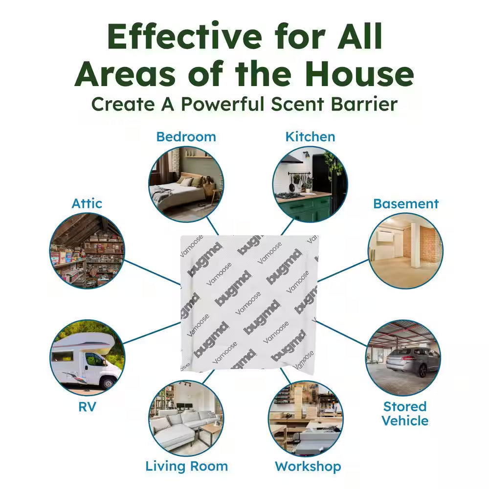 Vamoose, Rodent Repellent Pouches (1-Pack, 4-Pouches)