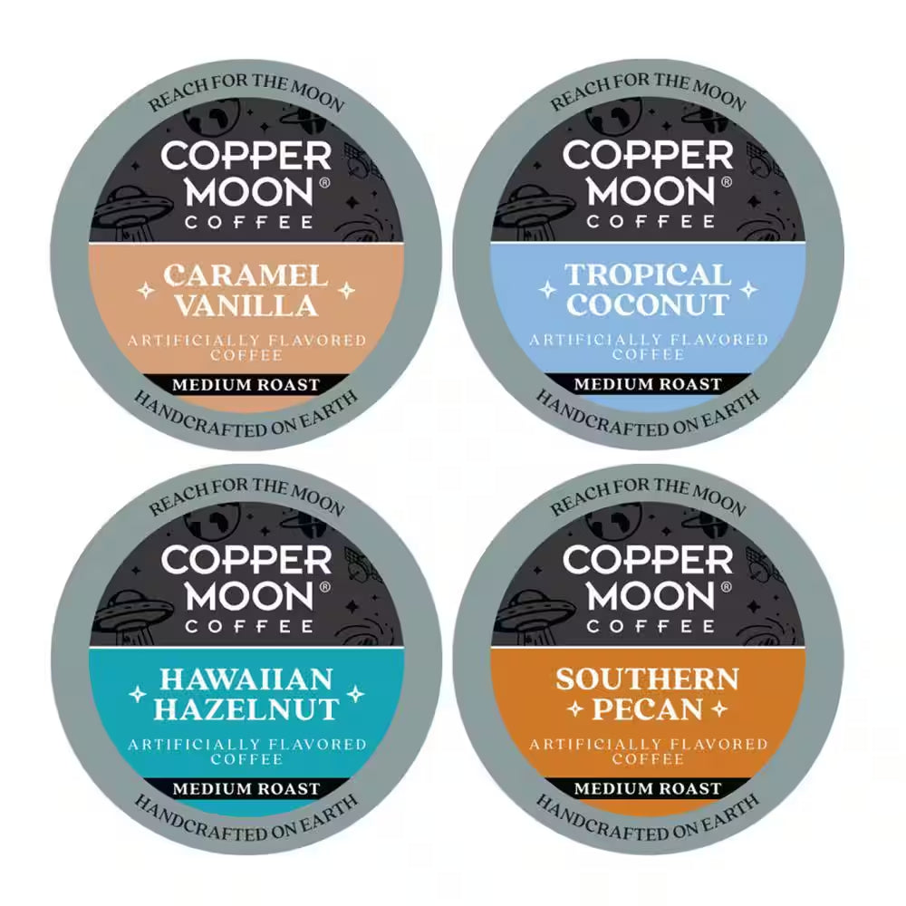 Caramel Vanilla Coconut Hazelnut and Pecan Flavors Single Serve Coffee Pods Keurig K-Cup Brewers 48-Pack Variety Pack