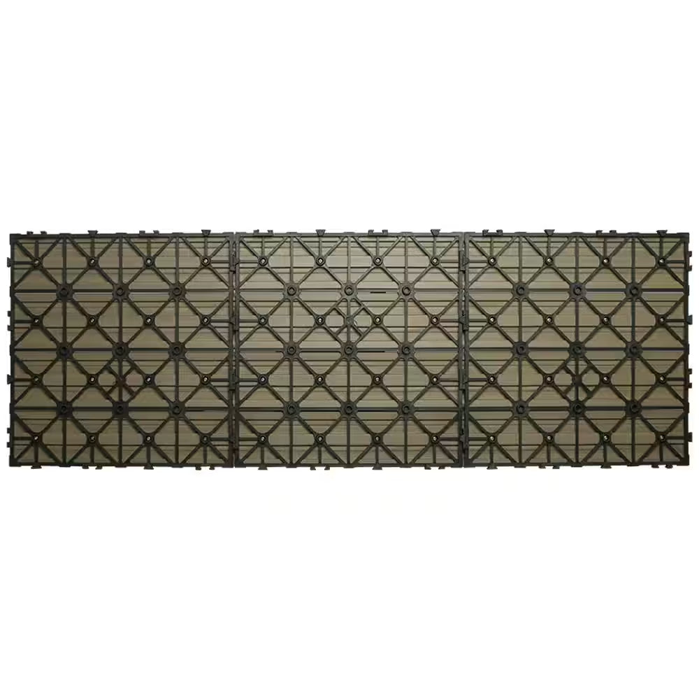 Ultrashield Naturale 1 Ft. X 3 Ft. Quick Deck Outdoor Composite Deck Tile in Roman Antique (15 Sq. Ft. per Box)