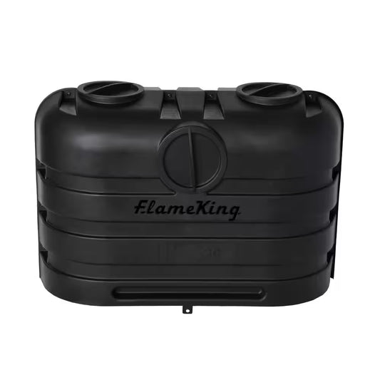 Heavy Duty Dual 20 Lbs. Black Propane Tank Cover for RV, Camper and Travel Trailer