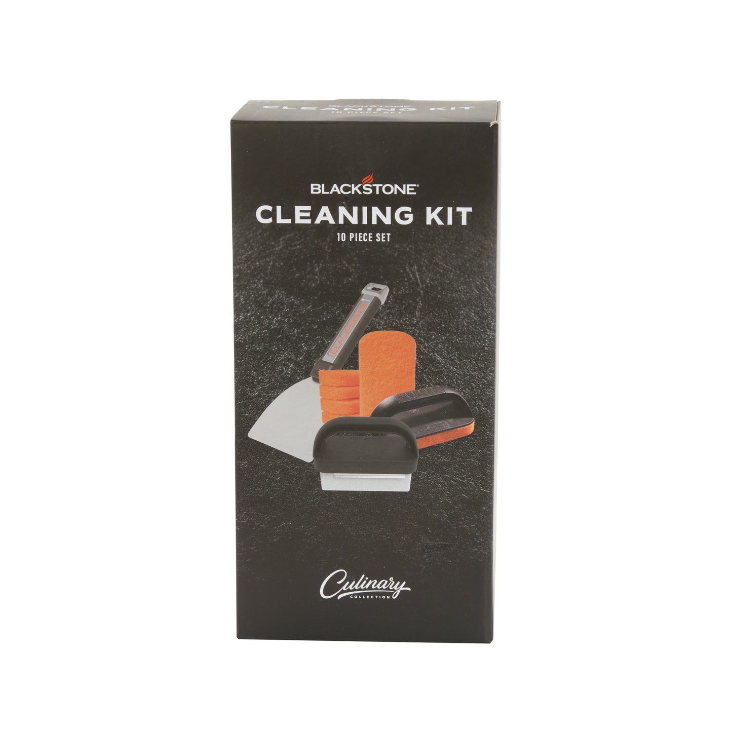 Culinary 10-Piece Cleaning Kit with Pumice Grill Cleaning Block 4-In with Scraper Blade