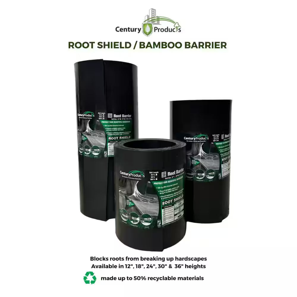 1.5 Ft. X 50 Ft. 0.060 Polyethylene Water Bamboo Barrier