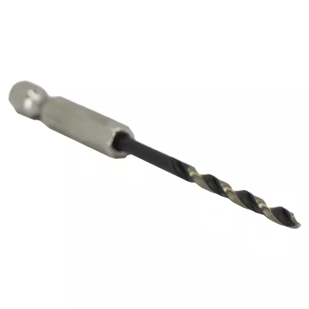 1/8 In. Quick Change Drill Bit with Hex Shank (12-Pieces)