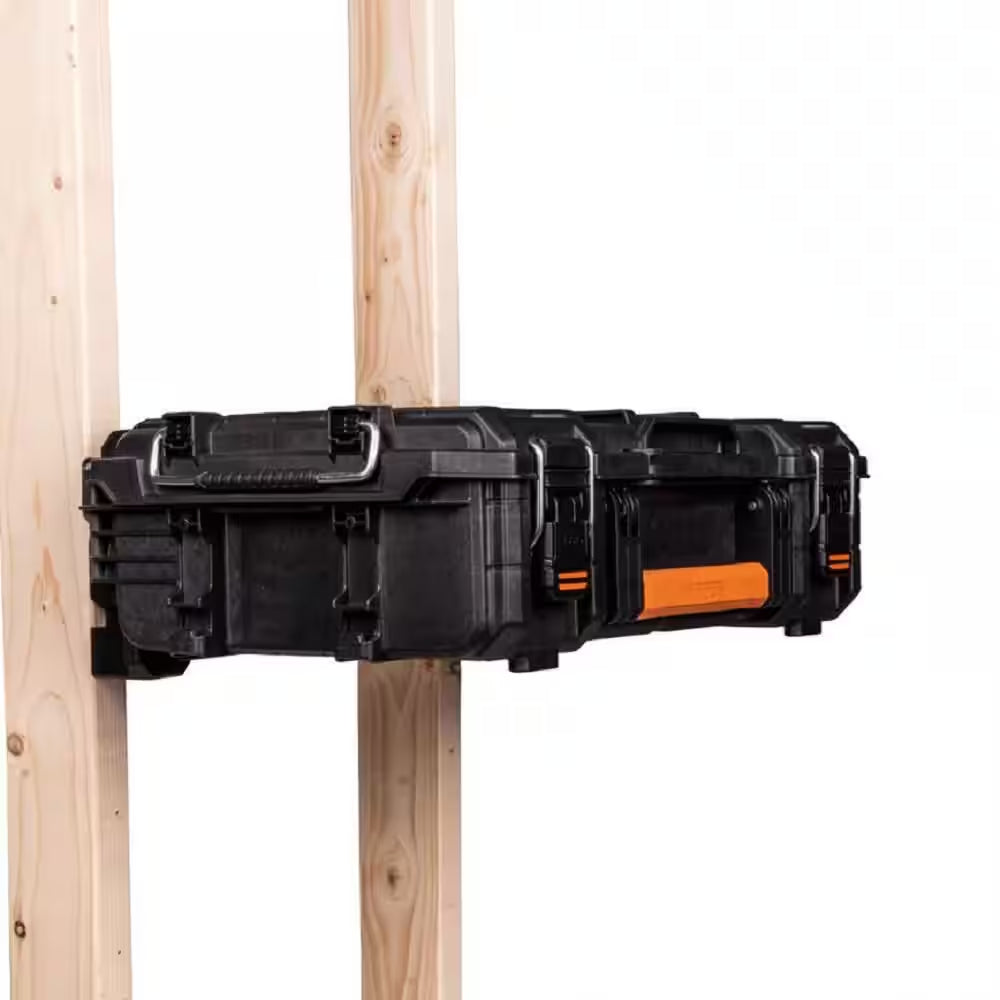 Pro Gear System Gen 2.0 Stackable Durable Compact Power Tool Box with Secure Hang Mounts