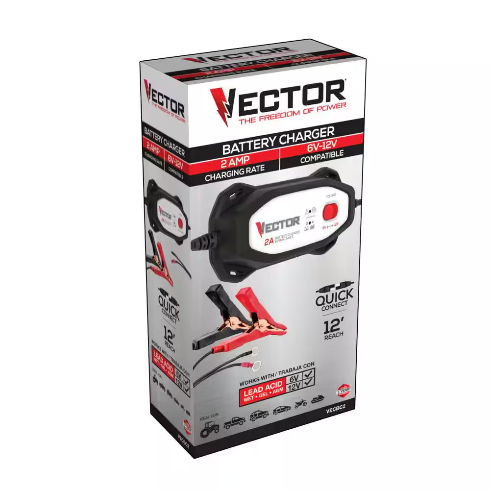 2 Amp Battery Charger/Maintainer