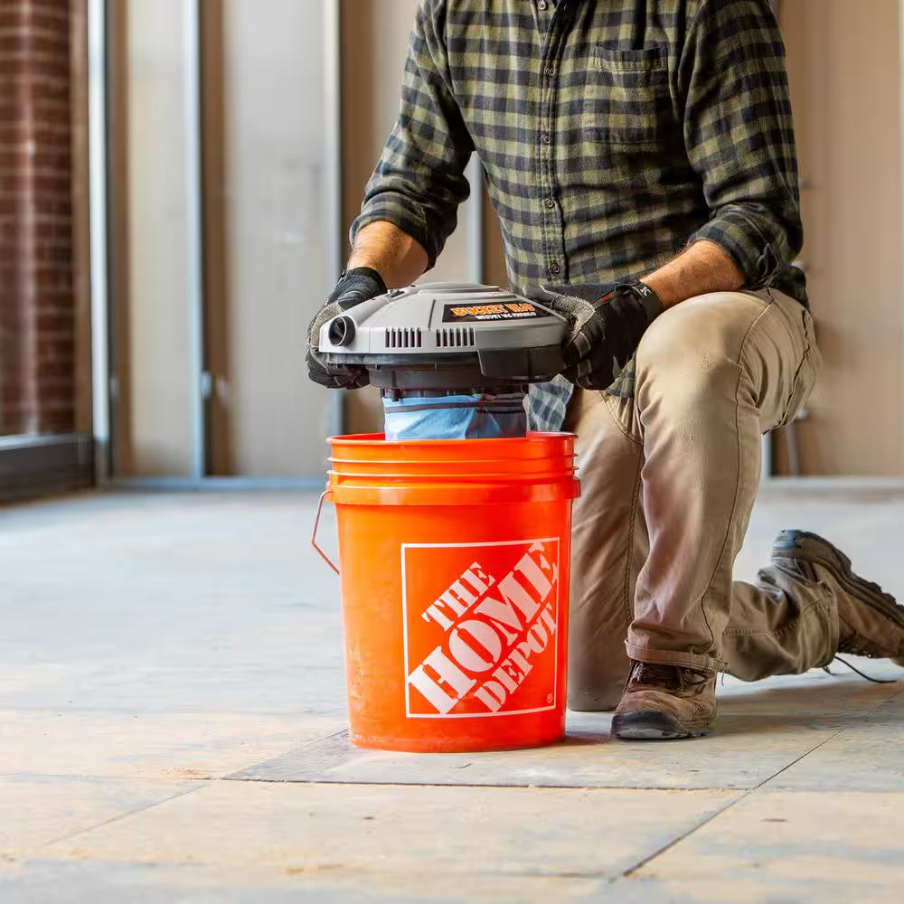 5 Gal. 1.75 Peak HP Wet Dry Vac Powerhead Shop Vacuum with Filter, Hose (Compatible with 5 Gal. Homer Bucket) BH0100