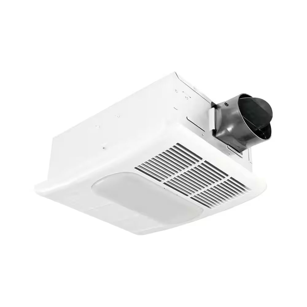 Radiance Series 80 CFM Ceiling Bathroom Exhaust Fan with Light and Heater
