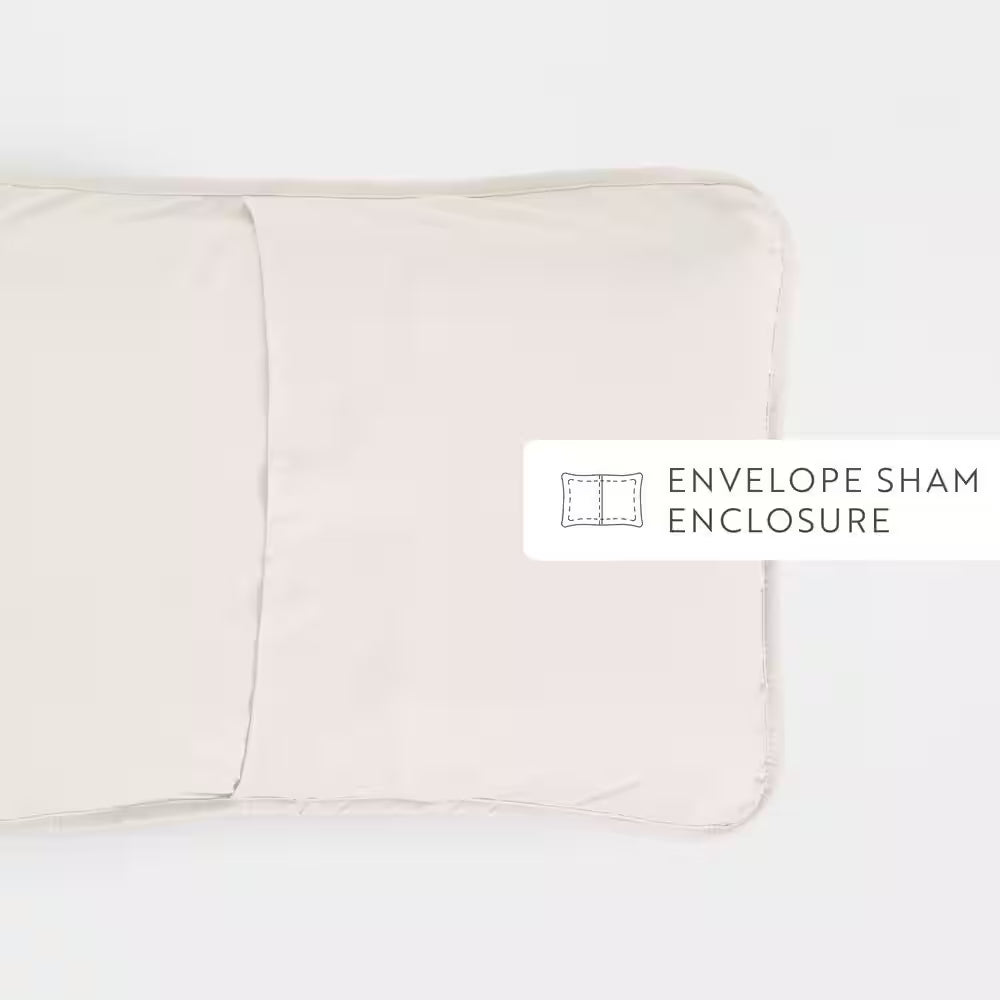 Square Ivory Queen Performance Quilted Coverlet Set