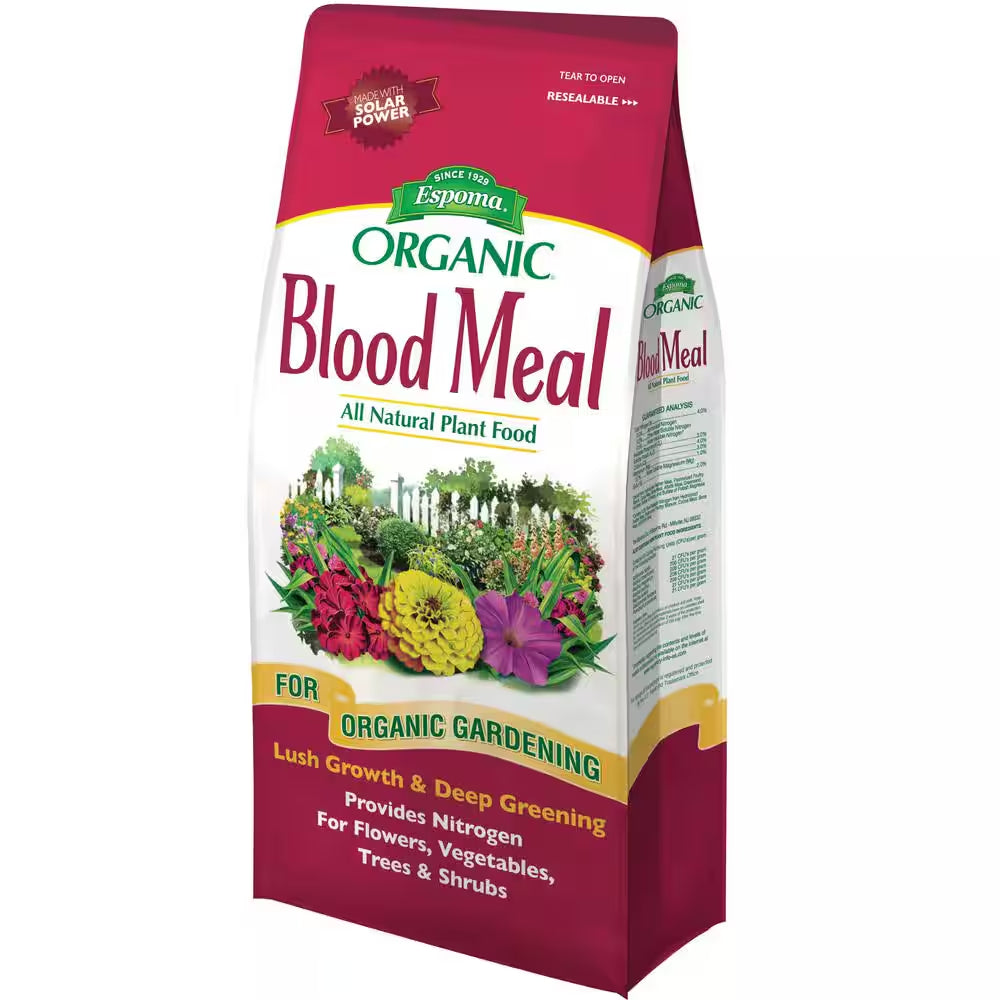 3 Lbs. Organic All-Purpose Organic Blood Meal 12-0-0 Dry Plant Food