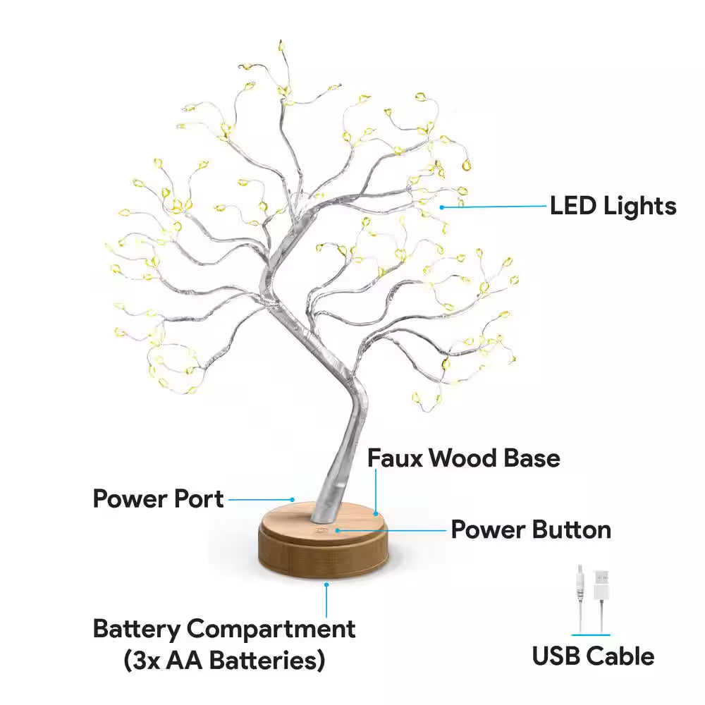 Aura LED Glotree Tabletop Tree Light