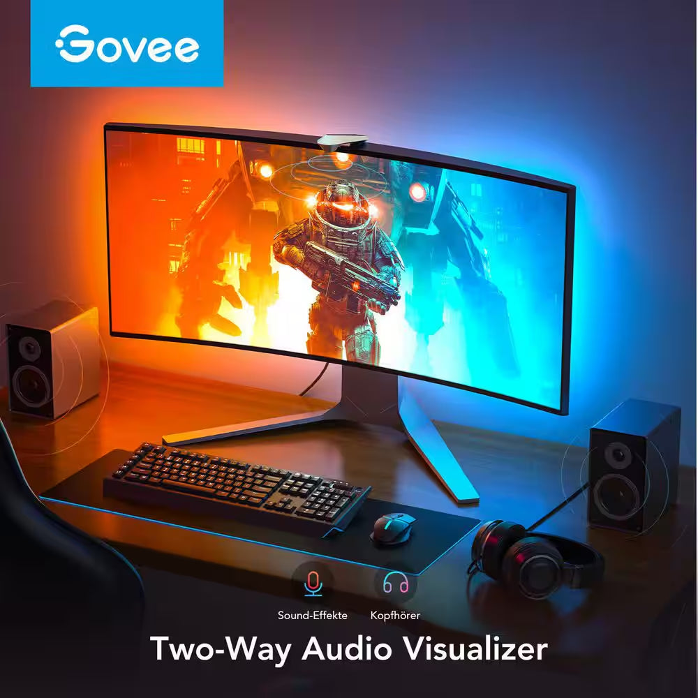 Dreamview G1S RGBIC Smart Gaming Kit Integrated LED Strip Light with Camera