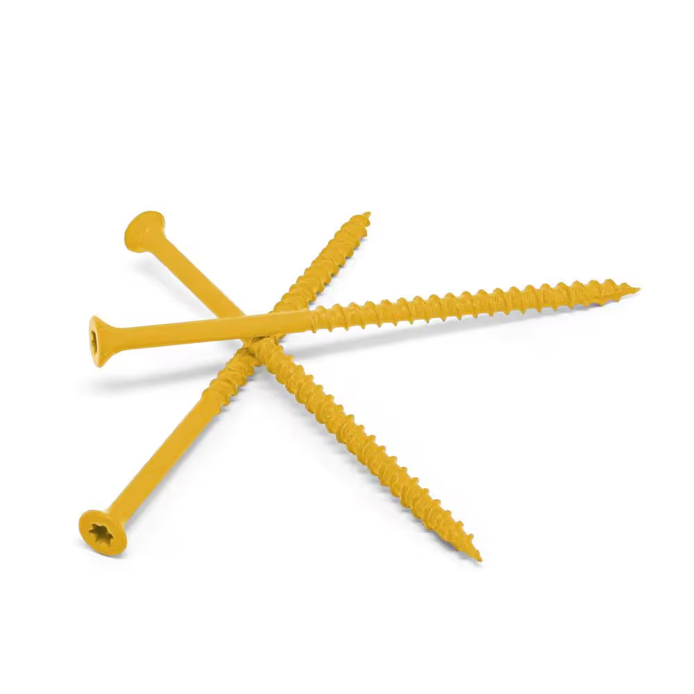 #10 X 3-1/2 In. Tan Torx Flat-Head Wood Deck Screw (5 Lbs. / 280-Piece)
