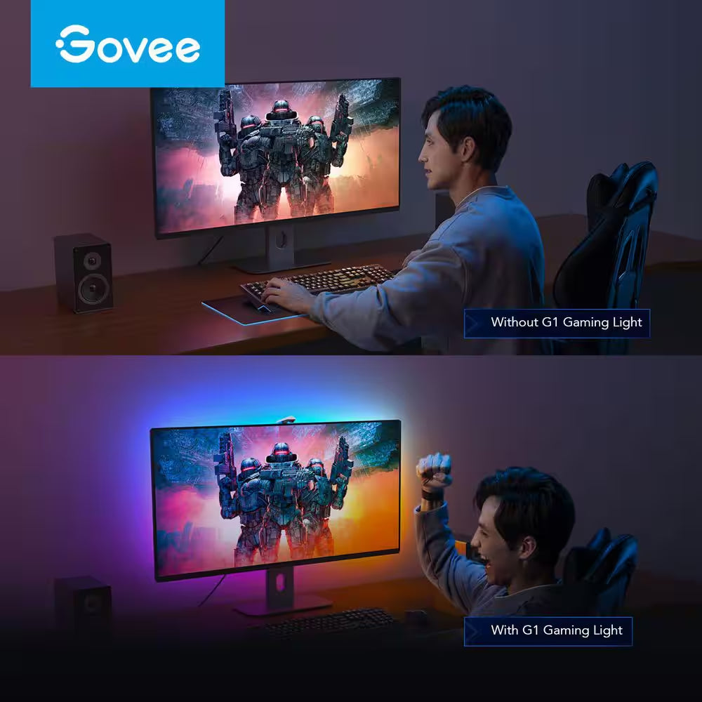 Dreamview G1S RGBIC Smart Gaming Kit Integrated LED Strip Light with Camera