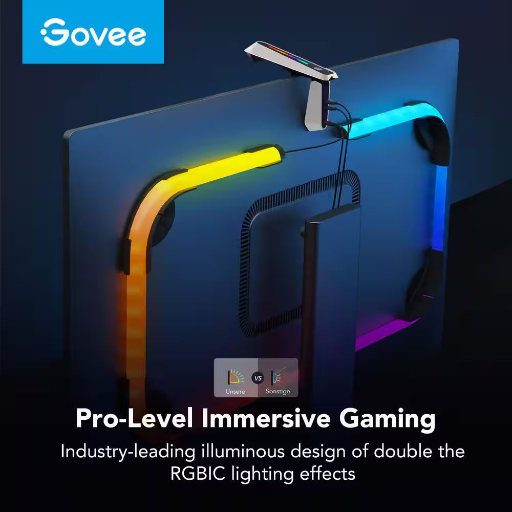 Dreamview G1S RGBIC Smart Gaming Kit Integrated LED Strip Light with Camera