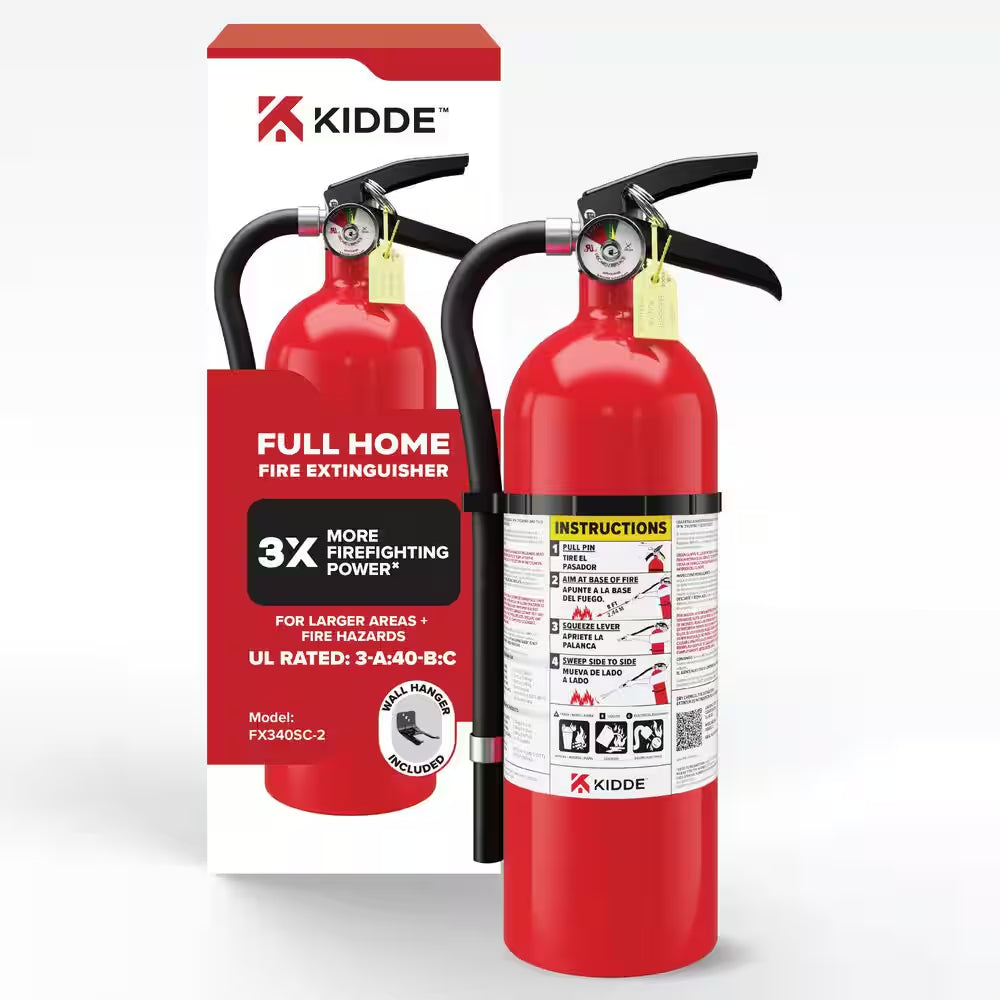 Home 3-A:40-B:C Class ABC 2.5 Lb. Fire Extinguisher 21030936