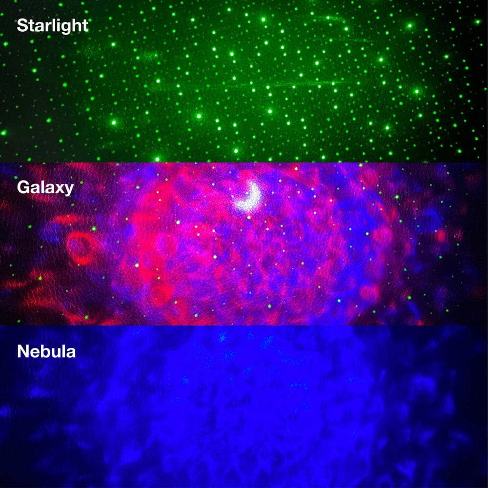 Aura Integrated LED Color Galaxy Starlight Night Light Bulb