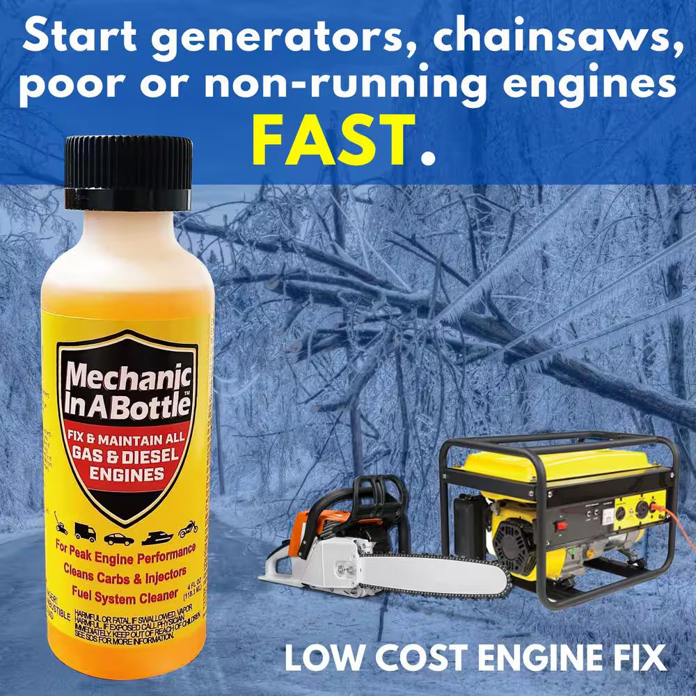 16 Oz. Fuel Additive Gas and Diesel - Fix, Maintain, Protect All Engines