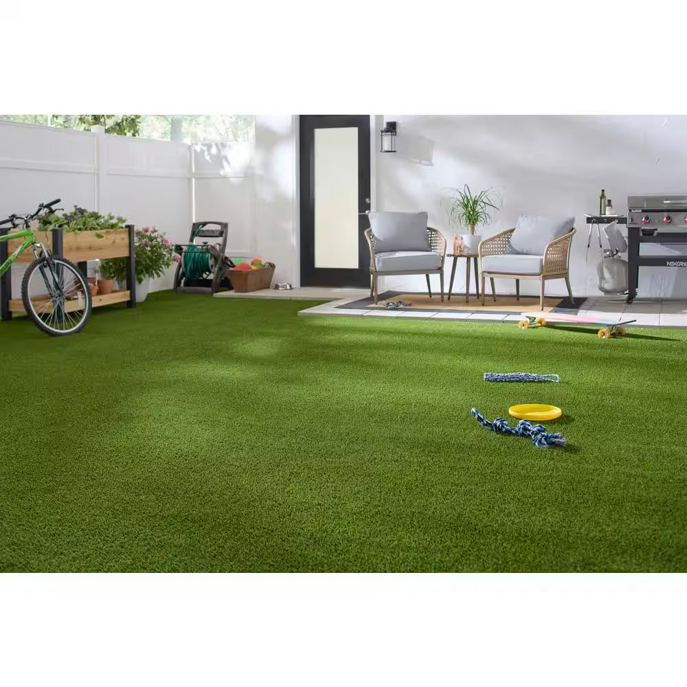 Premium Pet Turf 3.75 Ft. X 9 Ft. Green Artificial Grass Rug