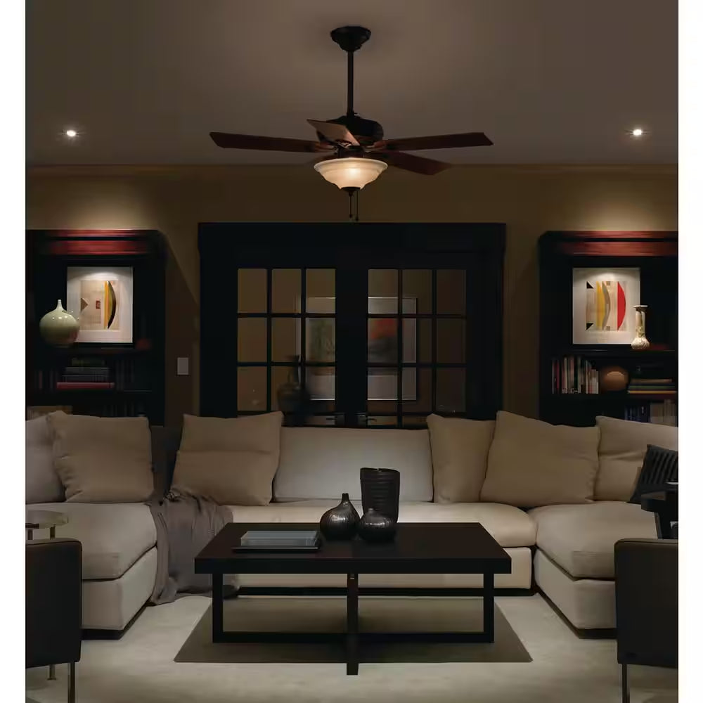 Maestro Fan Control and Light Dimmer for Dimmable LED and Incandescent Bulbs, 75W/Single-Pole, White (MACL-LFQH-WH)