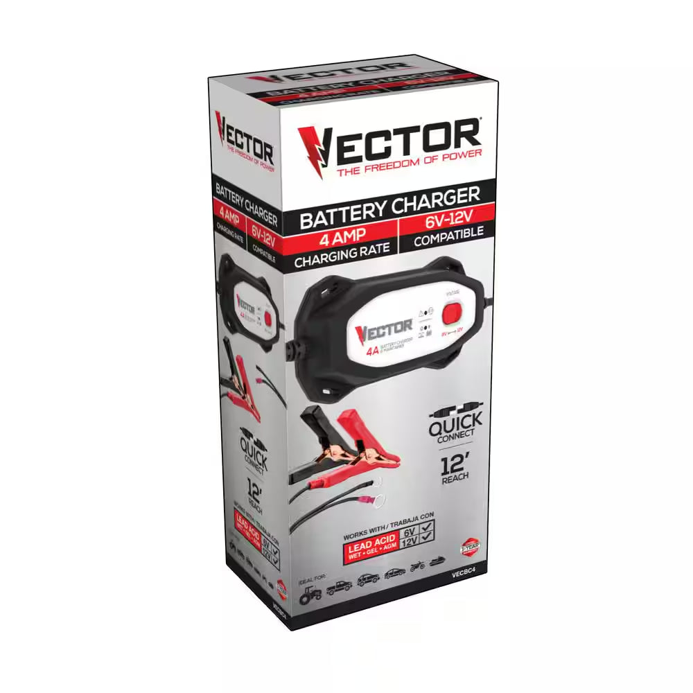 4 Amp Battery Charger/Maintainer