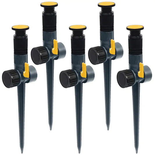 Multi Adjustable Spike Sprinkler (5-Pack)