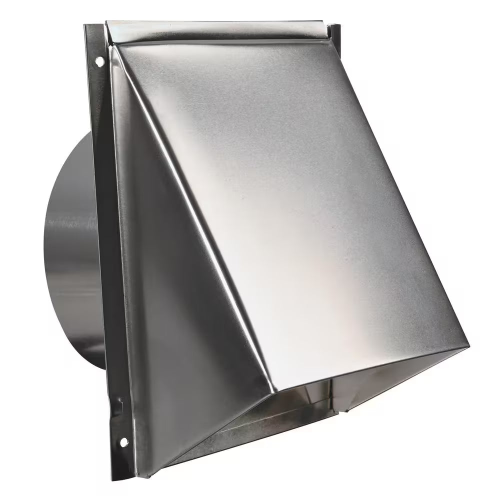 6 In. Aluminum Wall Cap Vent