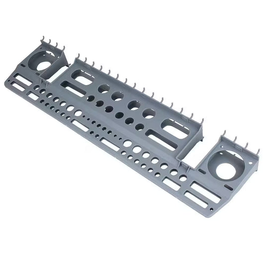 Gray Wall-Mount or Peggable Multi-Purpose Tool Storage Holder