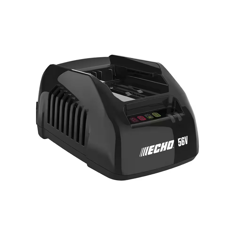 56V Battery System Standard Charger with On-Board LED Diagnostics and 6 Ft. Power Cord with Optional Wall Mount