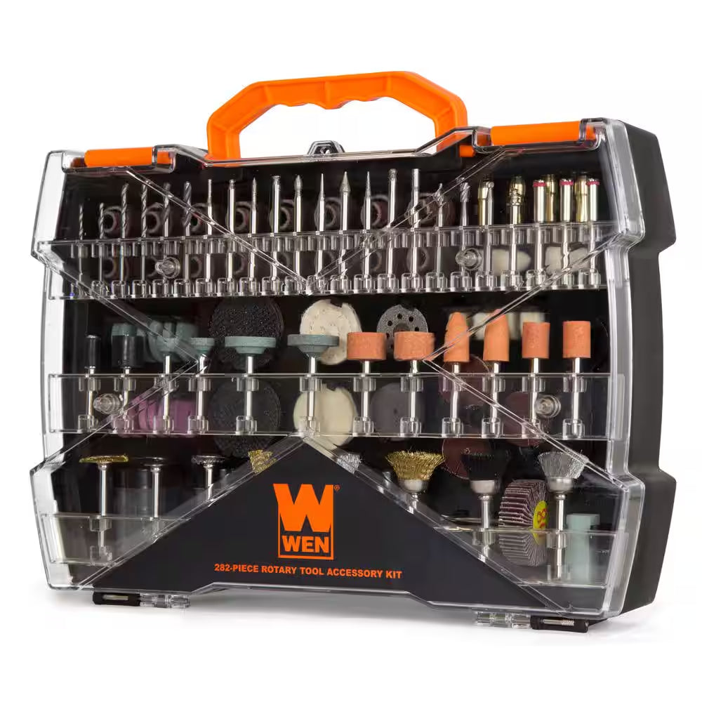 Assorted Rotary Tool Accessory Kit with Carrying Case (282-Piece) – Murssea