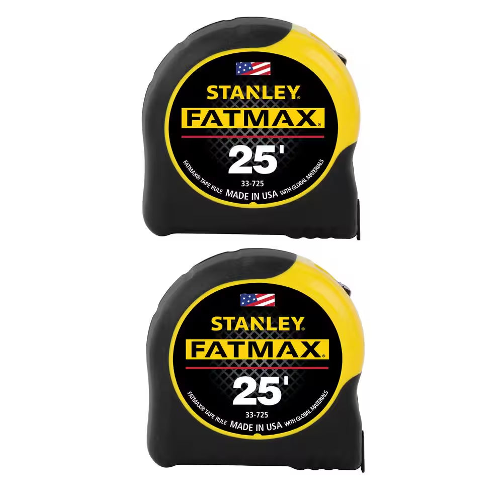 FATMAX 25 Ft. X 1-1/4 In. Tape Measure (2 Pack)