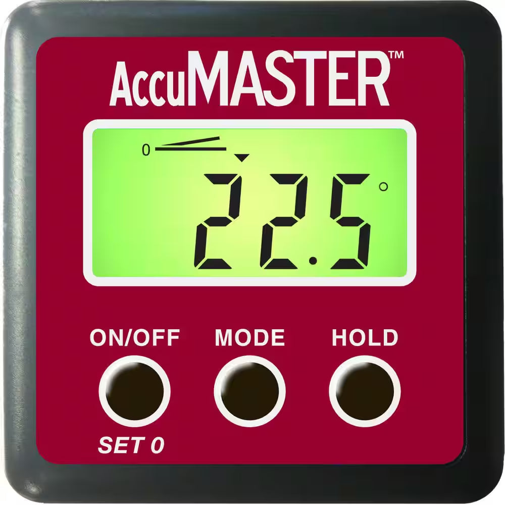 Accumaster 2-In-1 Digital Angle Gauge