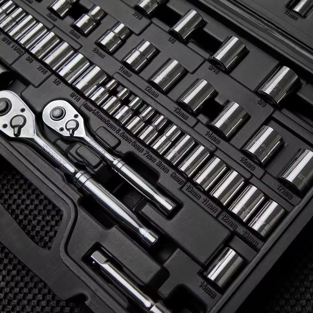 1/4 In. and 3/8 In. Socket Set (85-Piece)