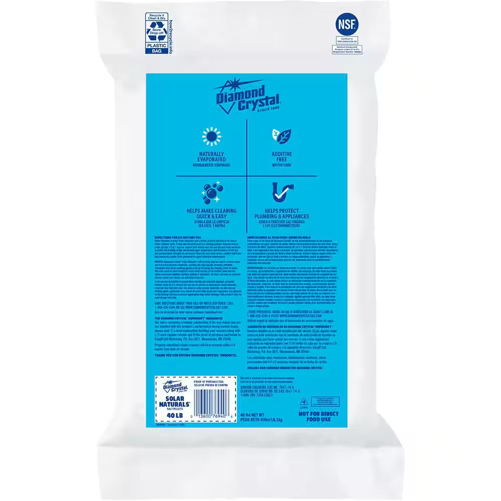 Solar Naturals Water Softener Salt Crystals