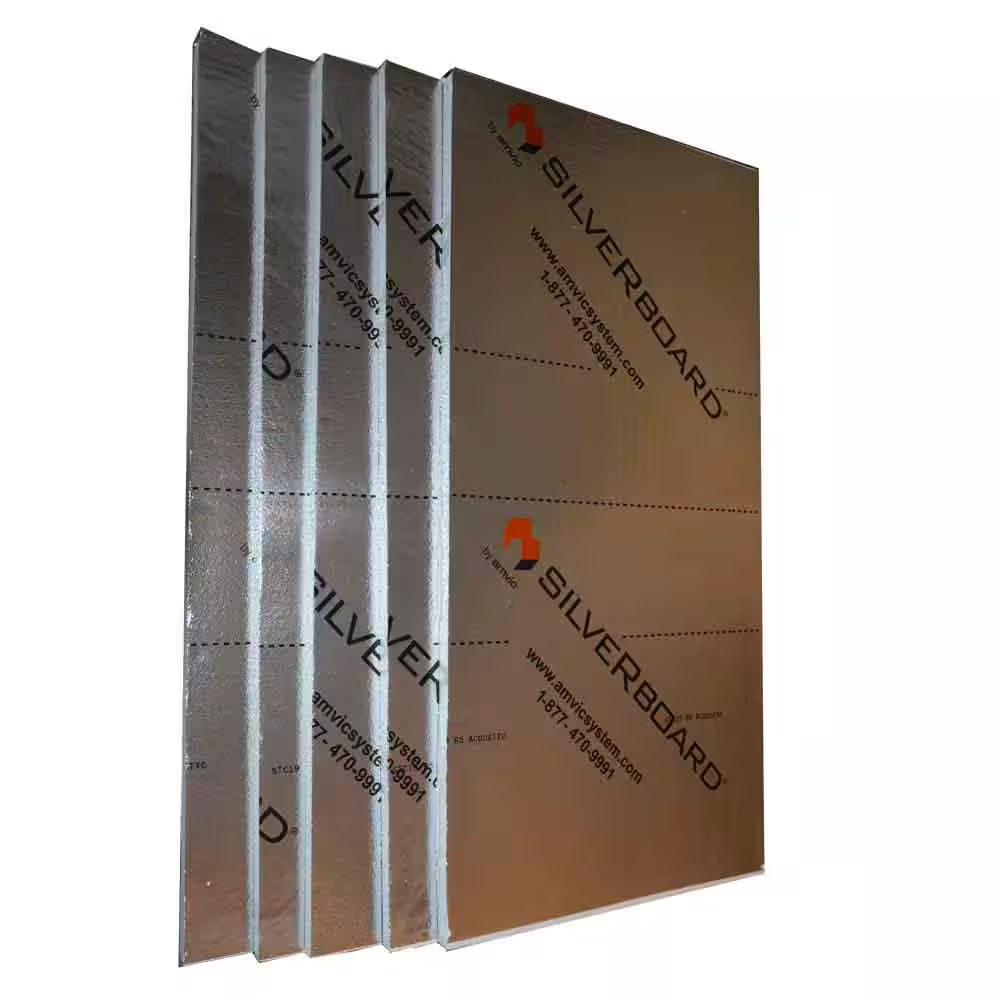 1 In. X 2 Ft. X 48 In. R5 Radiant Acoustic Insulation Kit - STC 19 (12 Sheets) - 96 Sq. Ft.