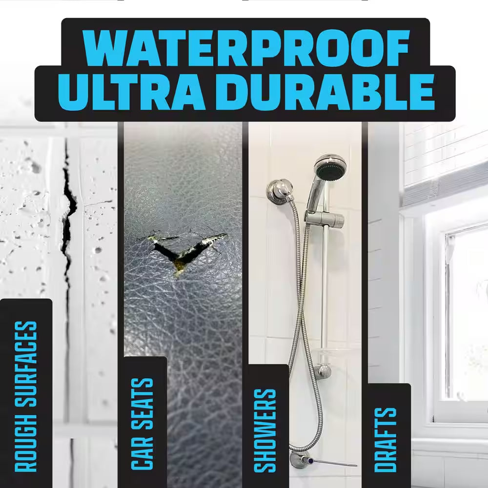 Alien Shield 4 In. Wide X 5 Ft. Long Transparent Ultra-Durable Waterproof Indoor and Outdoor Tape (3-Pack)