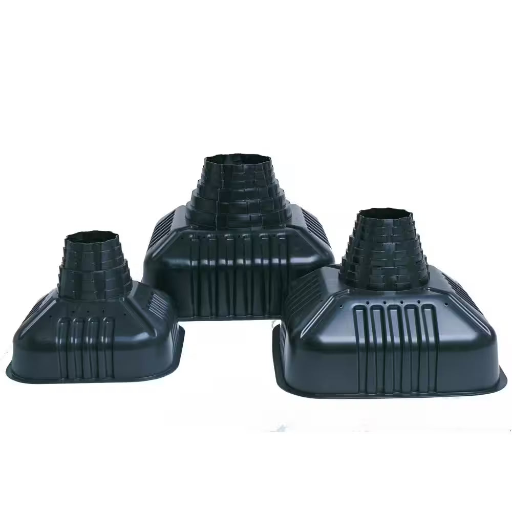 22 In. X 16-1/2 In. X 22 In. Plastic Concrete Footing Form