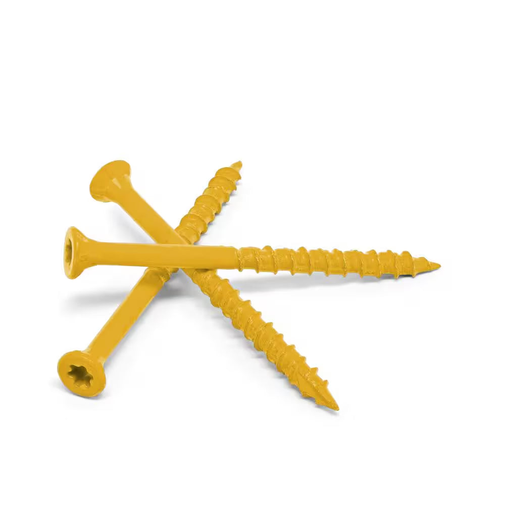 #9 X 2-1/2 In. Tan Torx Flat-Head Wood Deck Screw (5 Lbs. / 435-Piece)
