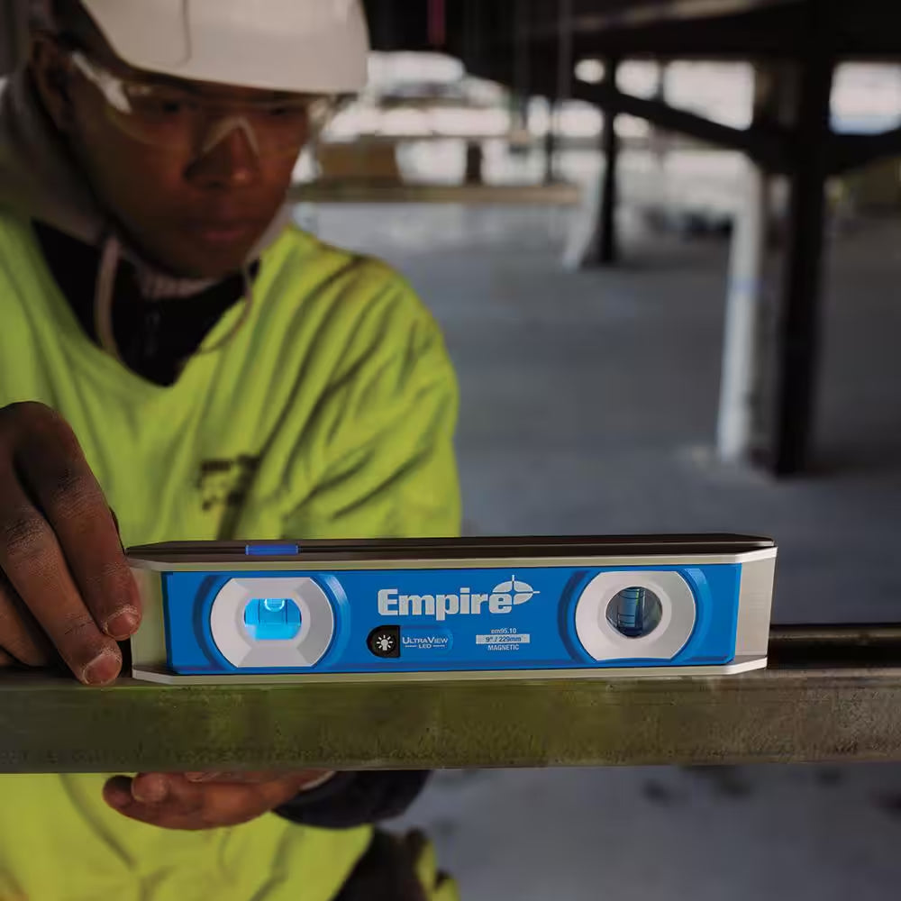 Ultraview LED 9 In. Torpedo Level