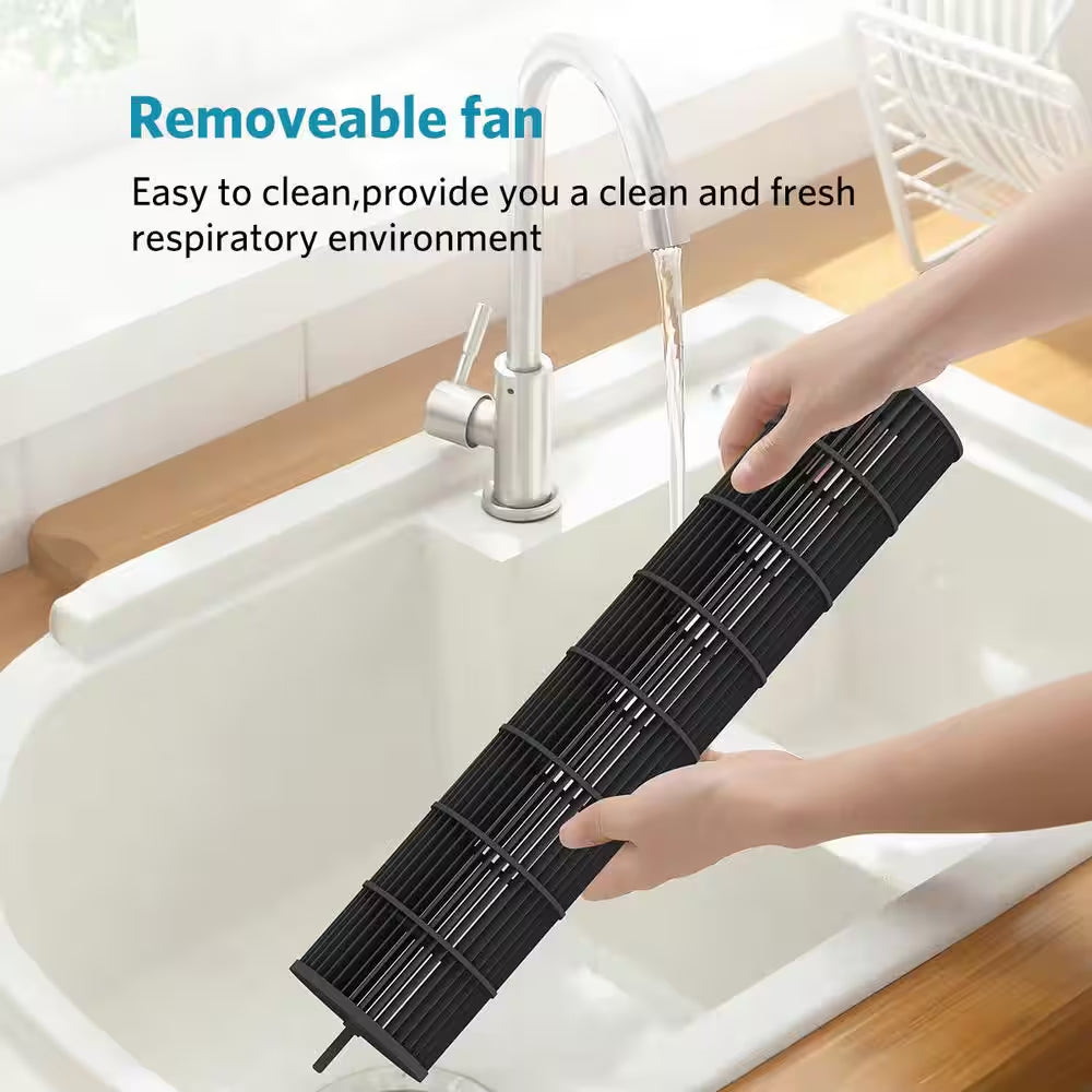 30.71 In. 3-Speed Oscillating Tower Fan in Black with 3-Modes, 85° Oscillating, Timer and Remote Control