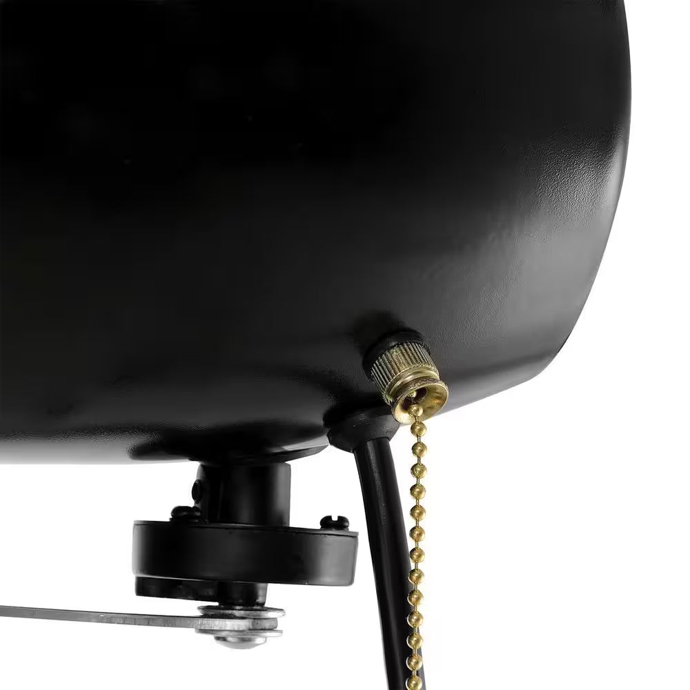 30 In. Black Tilting Mountable Heavy-Duty Commercial Strength Oscillating Wall Fan with 3 Speed Motor