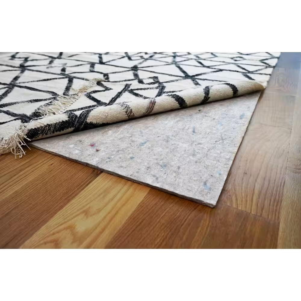 Essentials 8 Ft. X 10 Ft. Hard Surface 100% Felt 3/8 In. Thickness Rug Pad