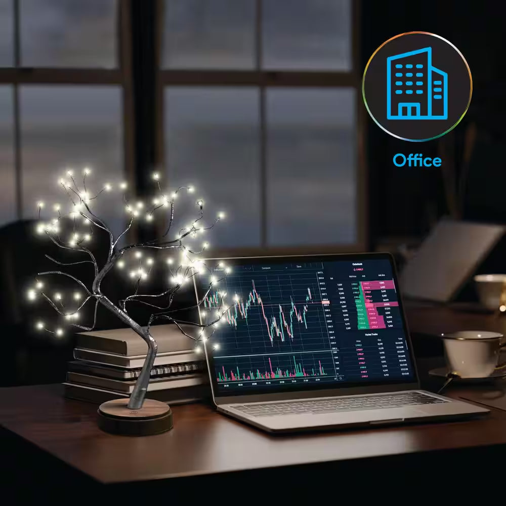 Aura LED Glotree Tabletop Tree Light