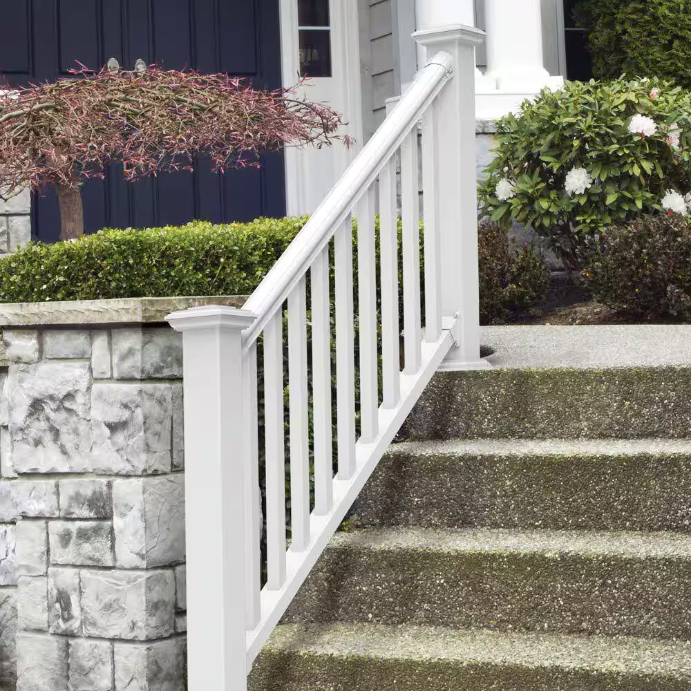 Traditional/Williamsburg White Stair Bracket Kit (4-Pack)