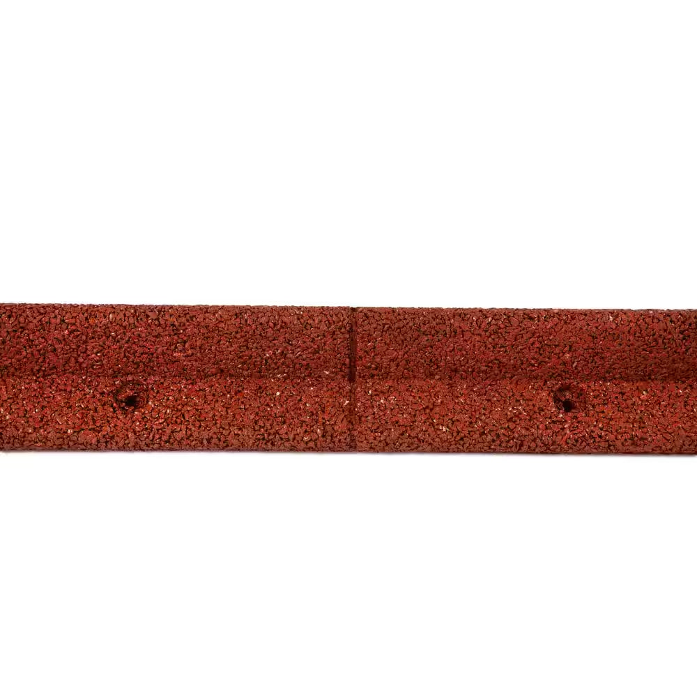 Ecoborder 4 Ft. Red Rubber Landscape Edging (6-Pack)