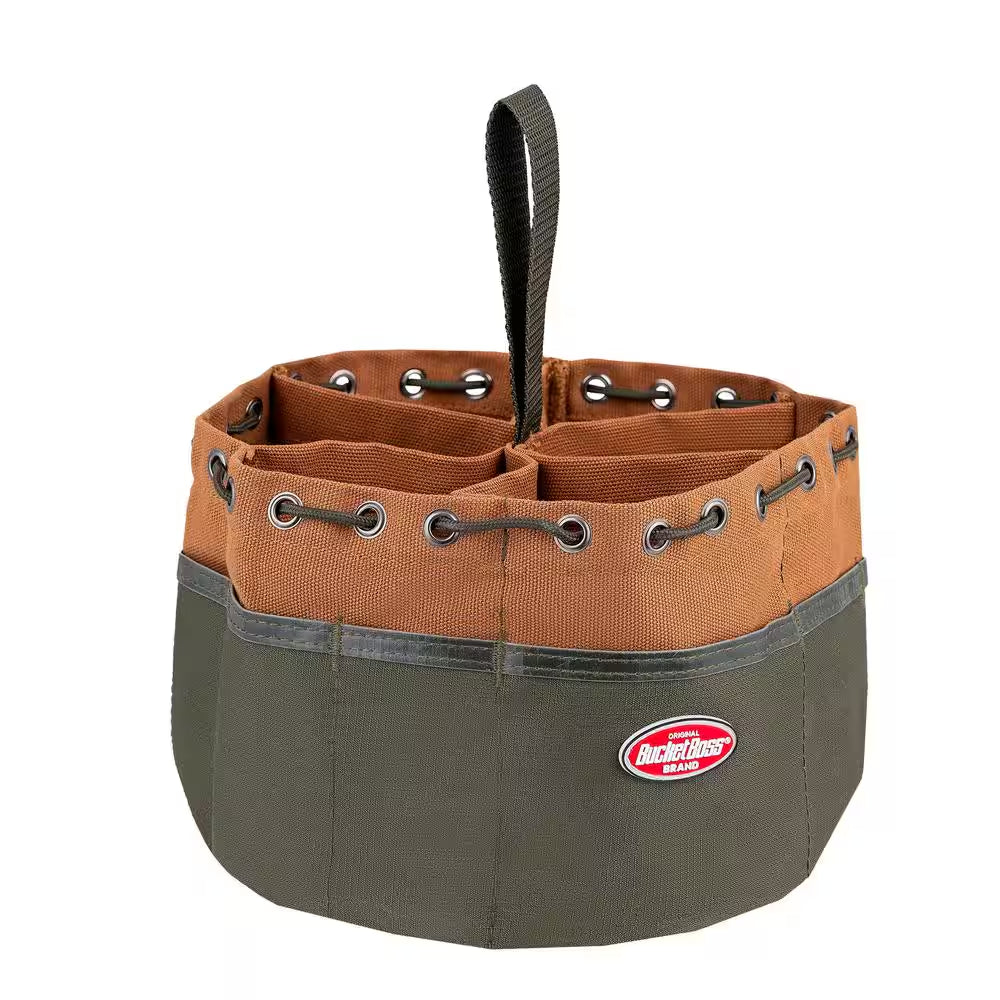 10 In. Parachute Parts Tool Bag in Brown