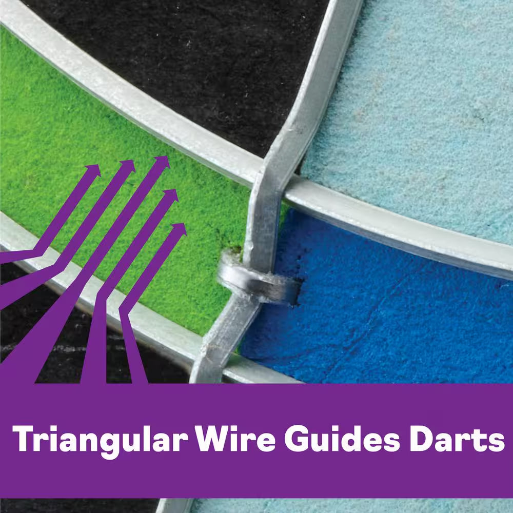 Chroma Sisal 18 In. Dartboard with Accessories