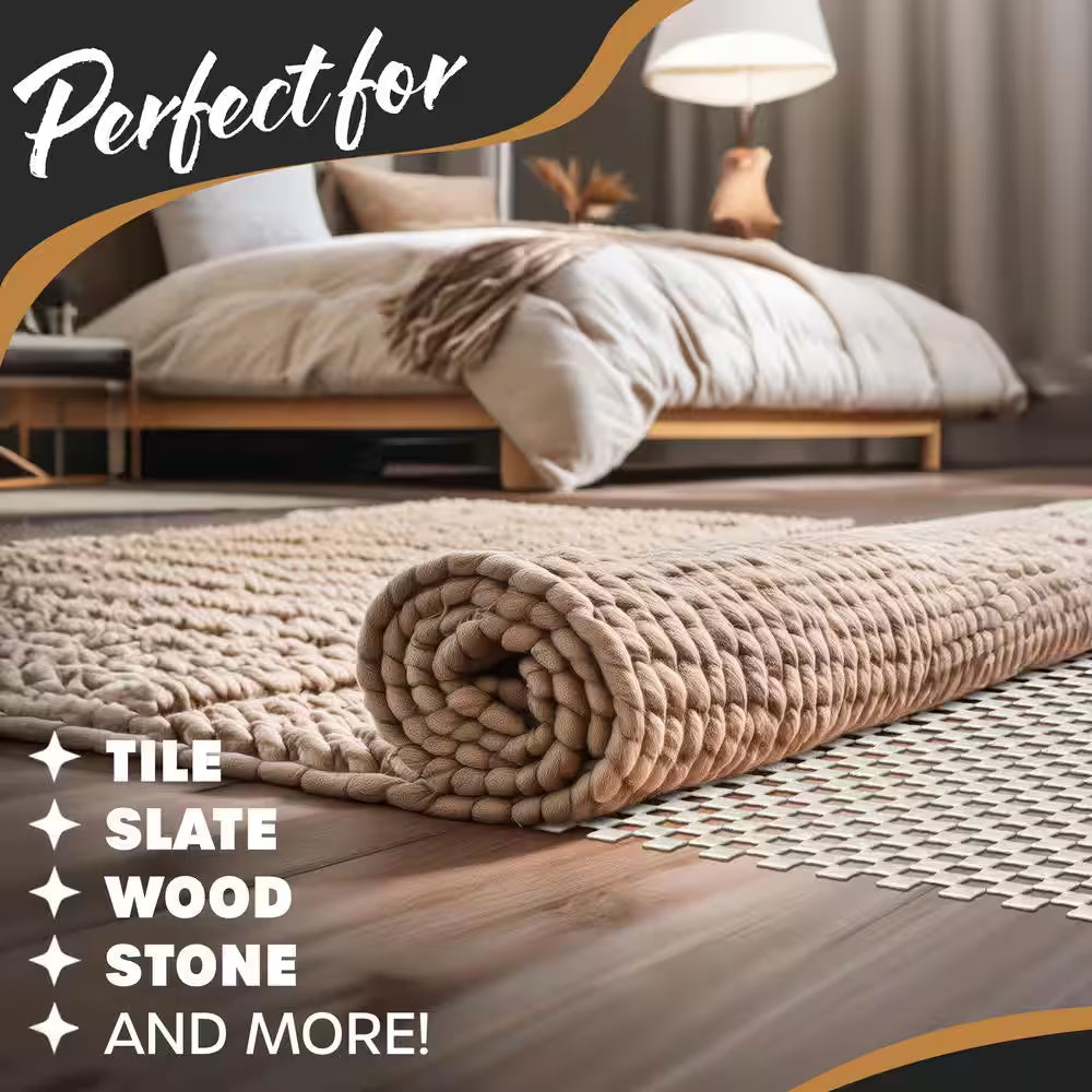 5 Ft. X 7 Ft. Premium Grip and Dual Surface .15 In. Thickness Non-Slip Rug Pad