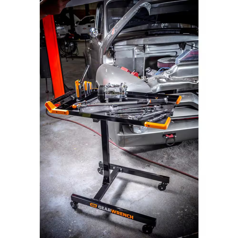 35 in to 48 in Adjustable Height Mobile Work Table