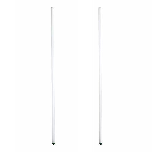8 Ft. 110-Watt T12 Cool White 4100K High Output Linear Fluorescent Tube Light Bulb (2-Pack)