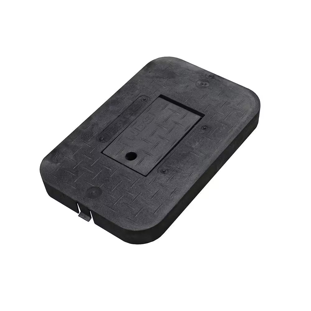 Rectangular Reader Lid Rectangular Reader Lid Only for 12 In. Water Meter Box, Black – Murssea